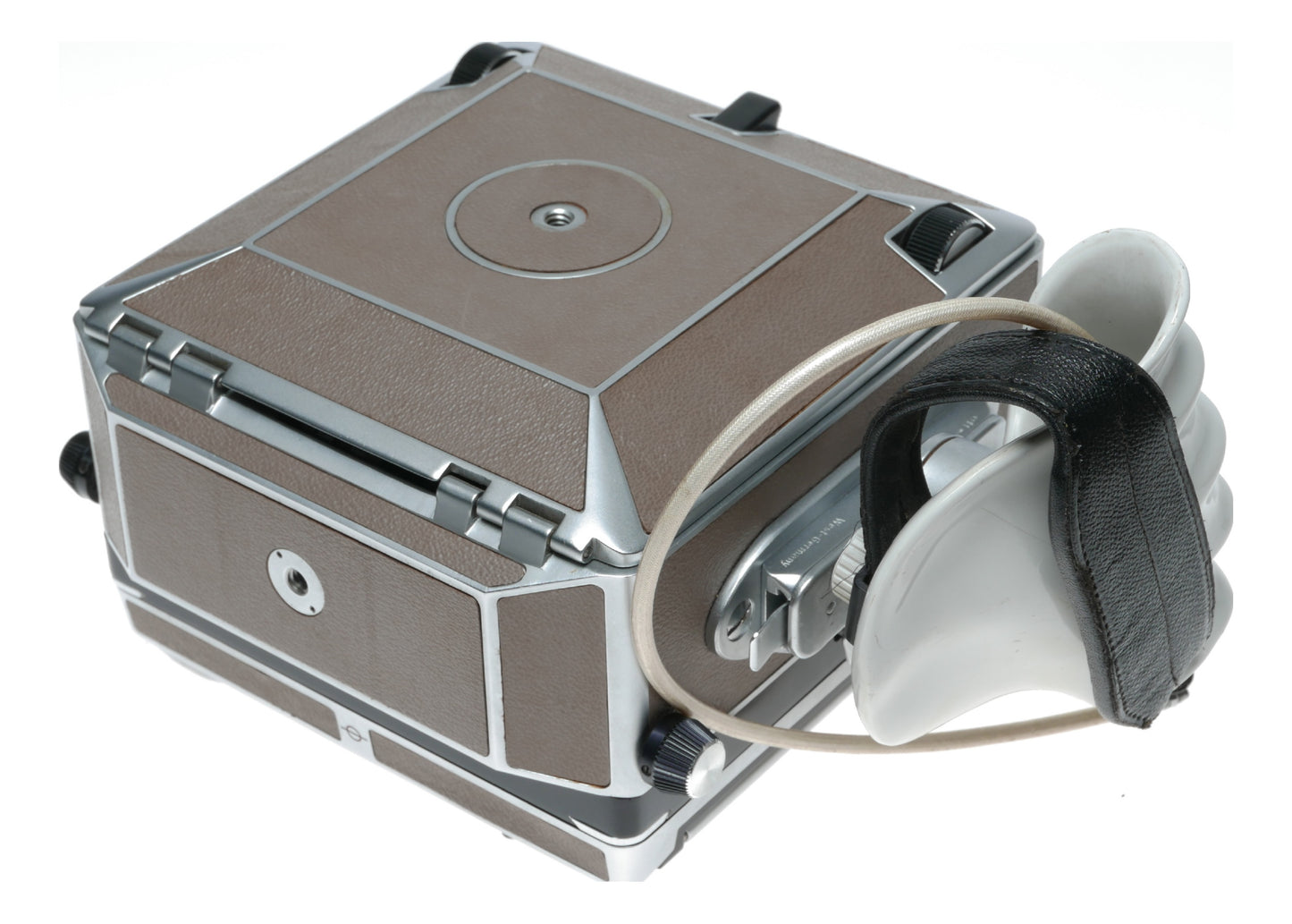 Linhof Super Technika IV 4x5 field camera Symmar 5.6/150mm lens Grip set