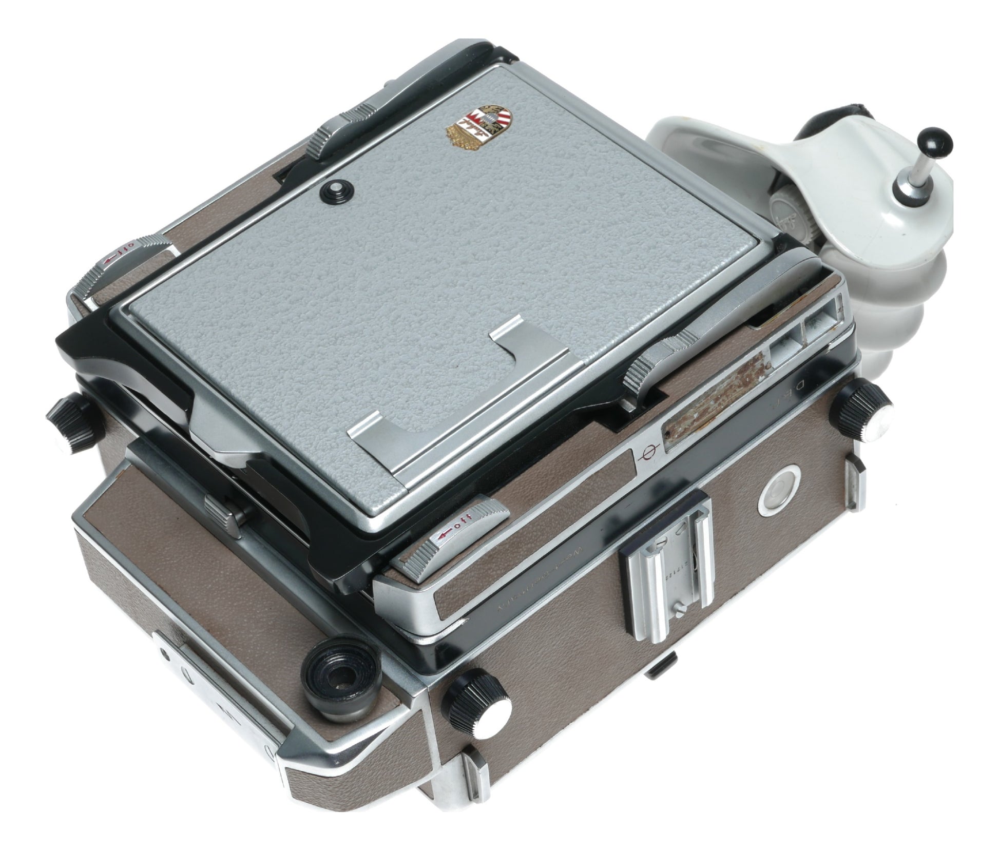 Linhof Super Technika IV 4x5 field camera Symmar 5.6/150mm lens Grip set