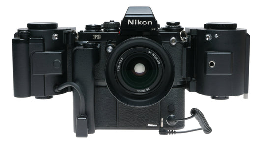 250 Nikon MF-4 motor drive MD-4 winder F3 camera 35mm black RARE