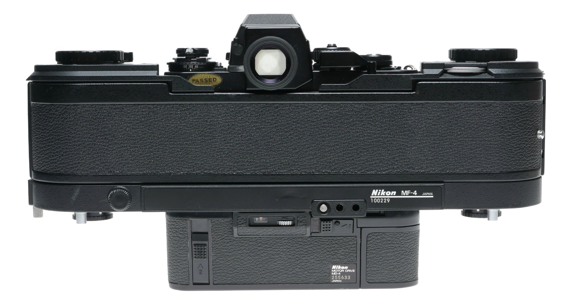 250 Nikon MF-4 motor drive MD-4 winder F3 camera 35mm black RARE
