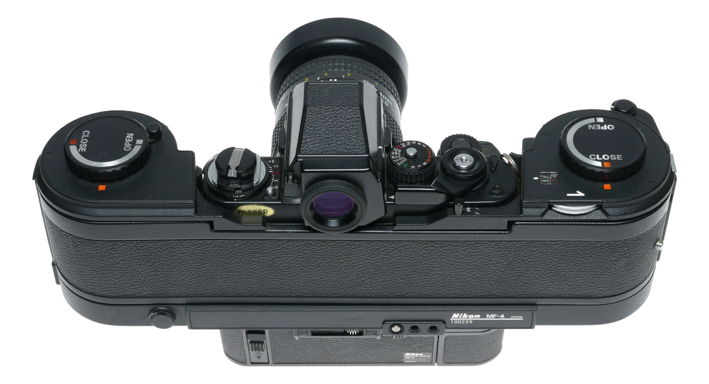 250 Nikon MF-4 motor drive MD-4 winder F3 camera 35mm black RARE