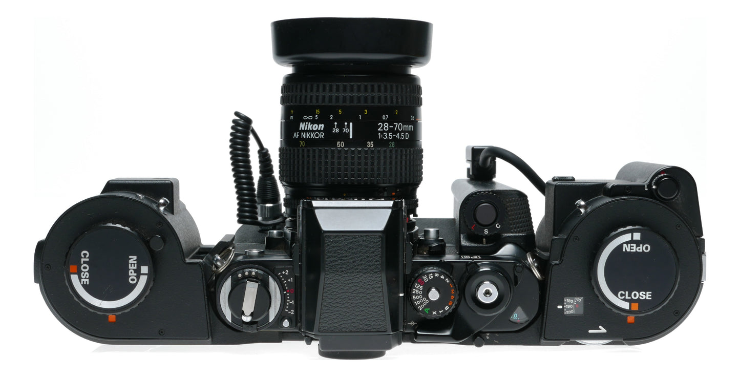 250 Nikon MF-4 motor drive MD-4 winder F3 camera 35mm black RARE