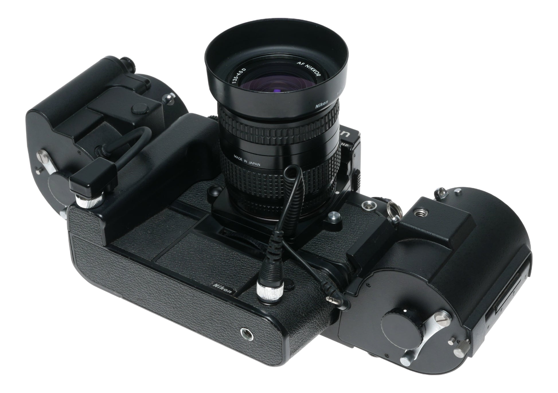 250 Nikon MF-4 motor drive MD-4 winder F3 camera 35mm black RARE