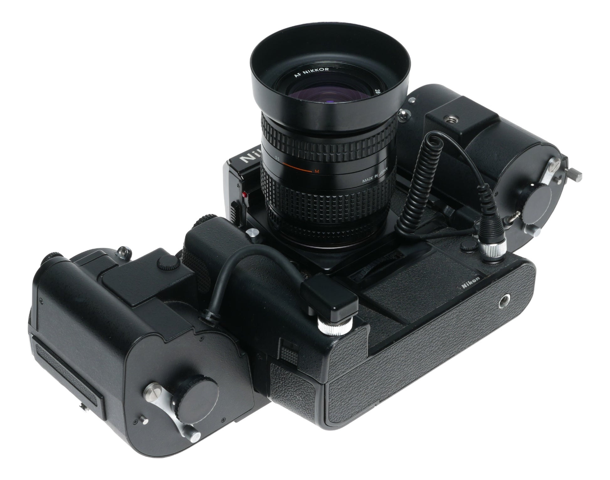 250 Nikon MF-4 motor drive MD-4 winder F3 camera 35mm black RARE