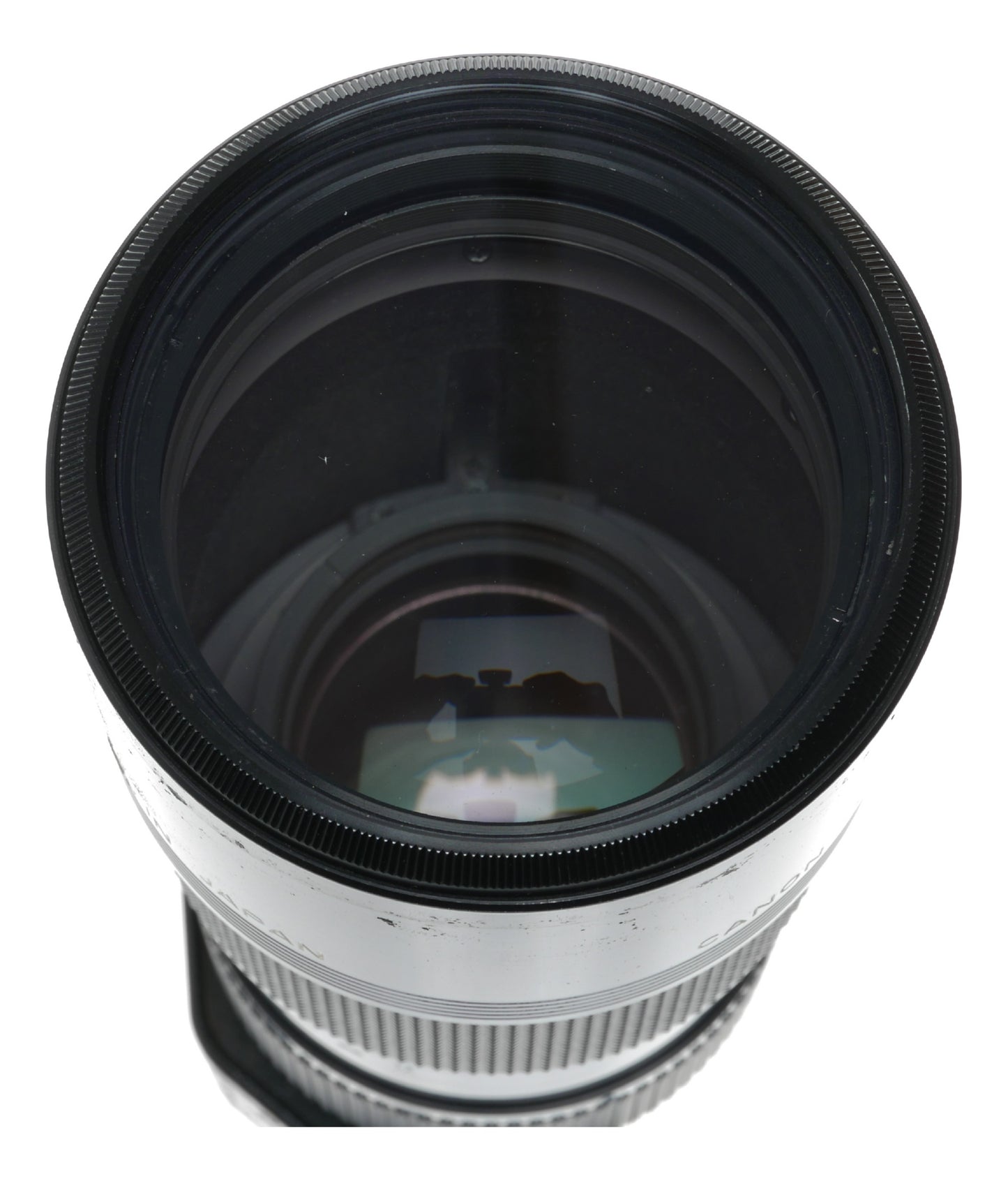 Canon FD 85-300/4.5 Zoom lens fits SLR 35mm film camera set box hood caps