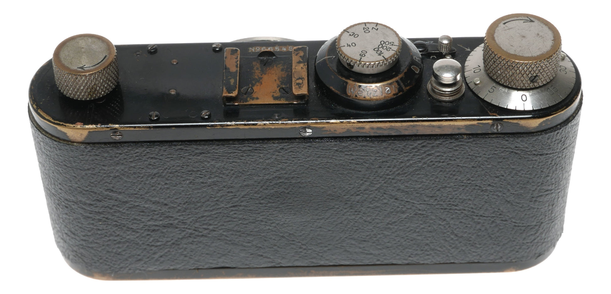 Leica I Standard Black paint #66548 35mm film camera vintage body only