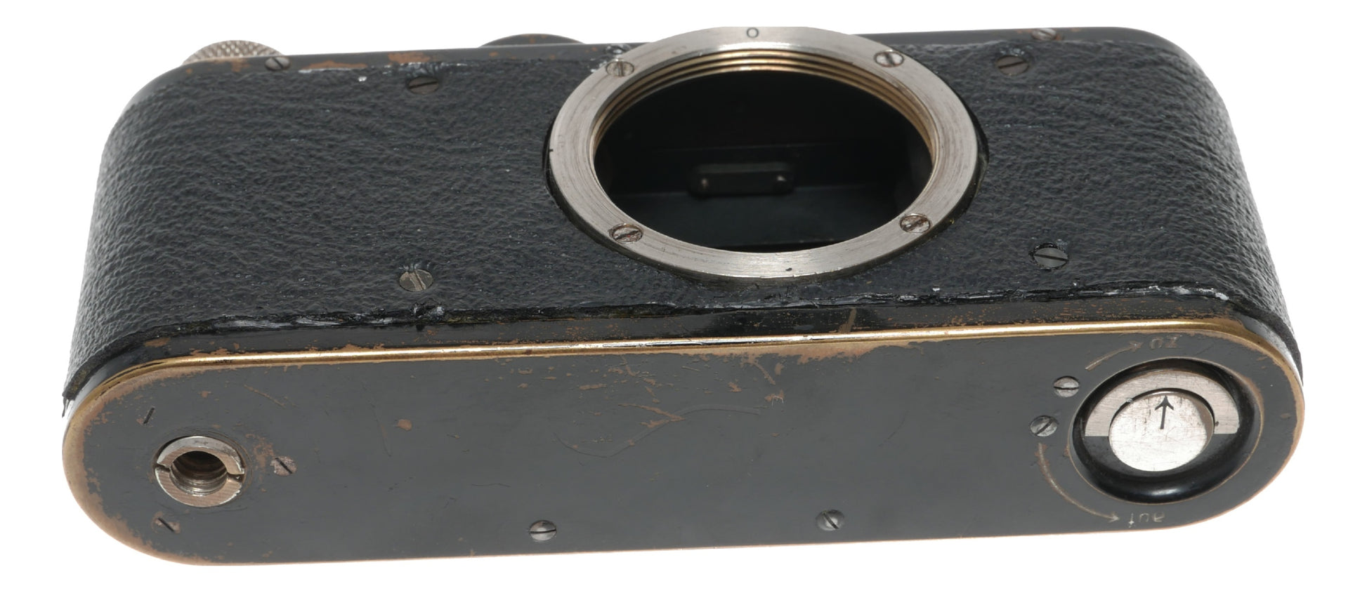 Leica I Standard Black paint #66548 35mm film camera vintage body only