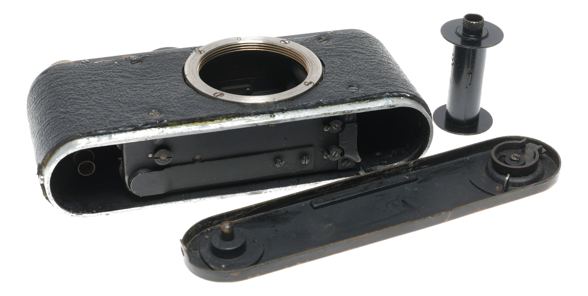 Leica I Standard Black paint #66548 35mm film camera vintage body only