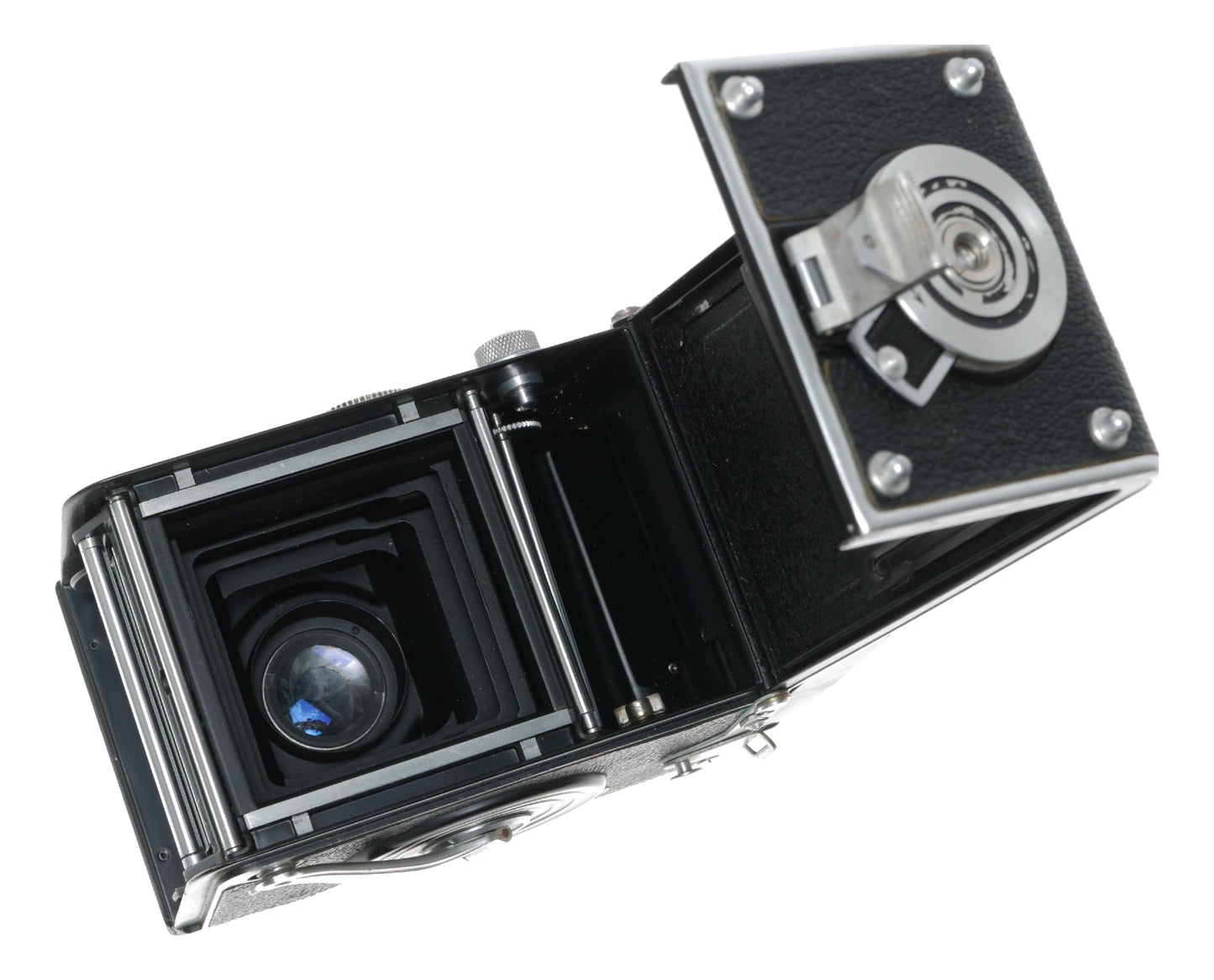 Rolleiflex TLR medium format film camera Tessar 3.5/75mm Zeiss-Opton T