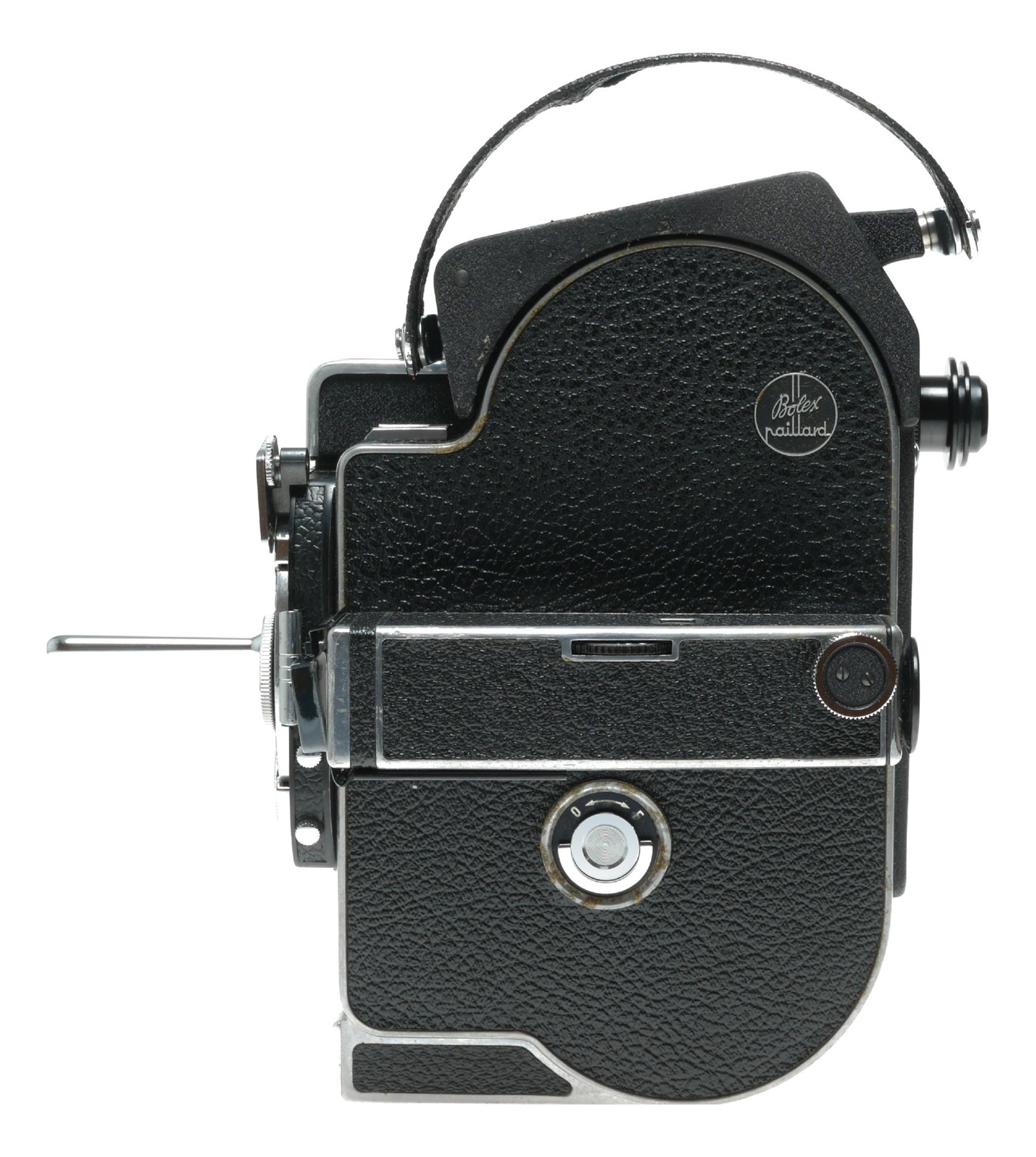 Bolex H16 Rex 5 film 16mm movie camera body 3 lens rotating turret