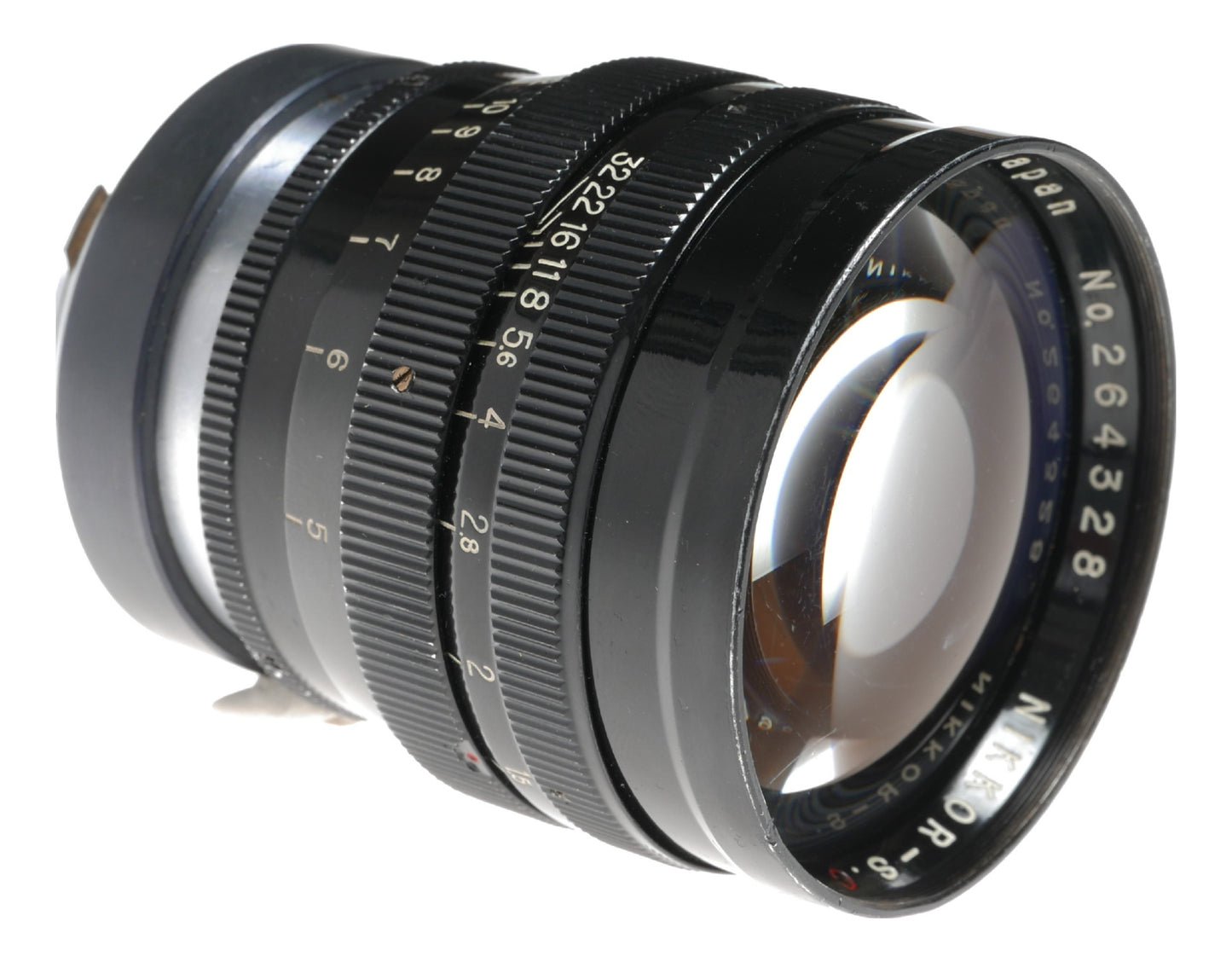 Nikkor-S.C 1:1.5 f=8.5cm Nikon Kogaku Leica M39 mount 1.8/85mm RARE