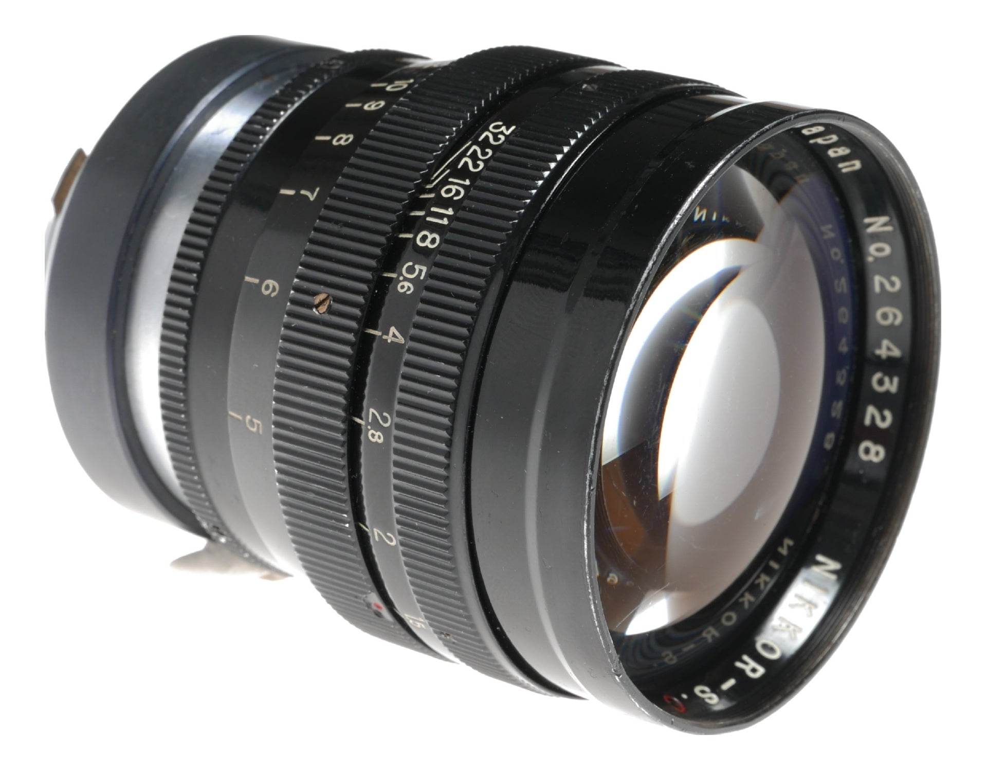 Nikkor-S.C 1:1.5 f=8.5cm Nikon Kogaku Leica M39 mount 1.8/85mm RARE