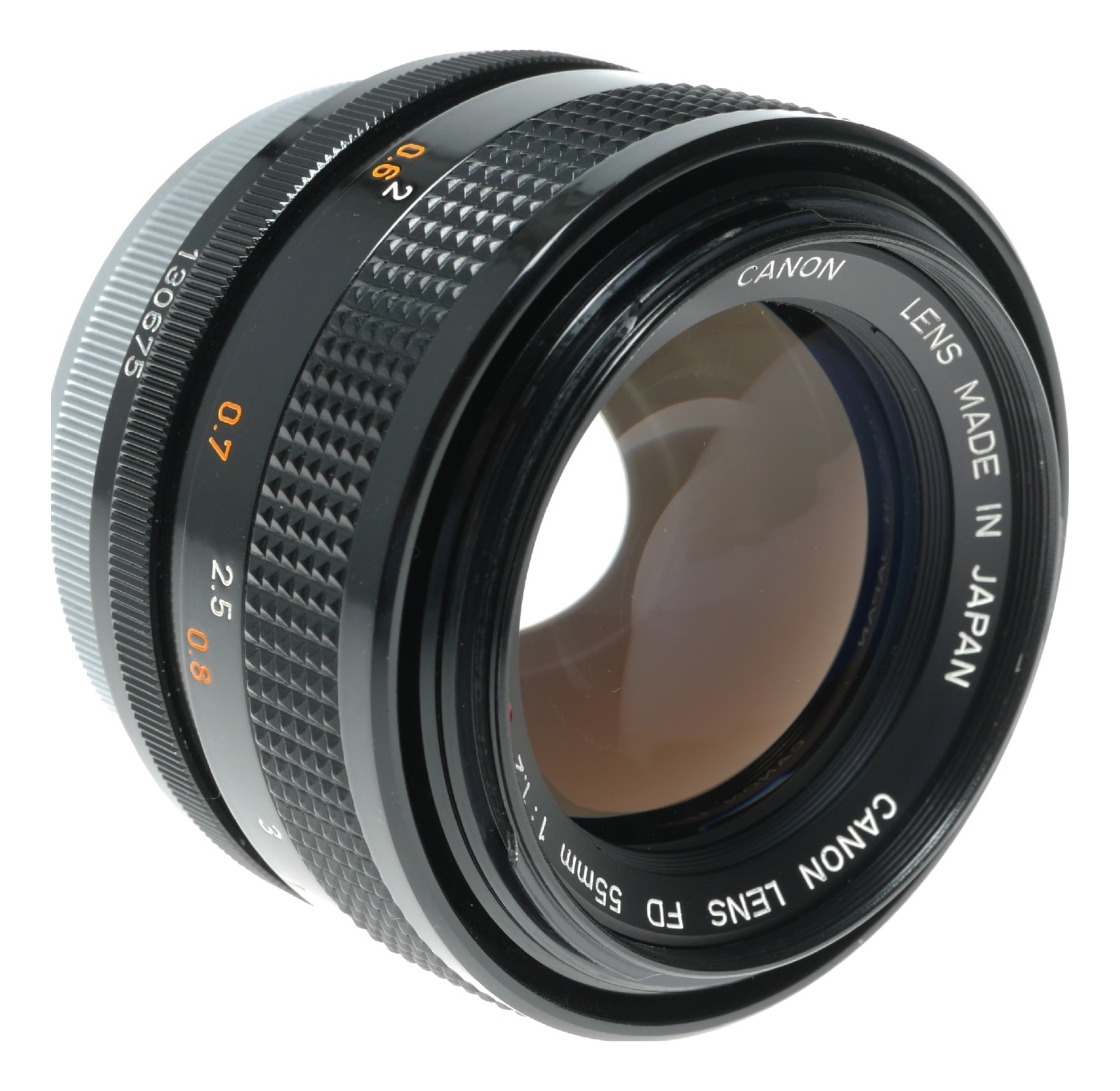 Canon Lens FD 55mm 1:1.2 S.S.C ASPHERICAL Rare beautiful coatings