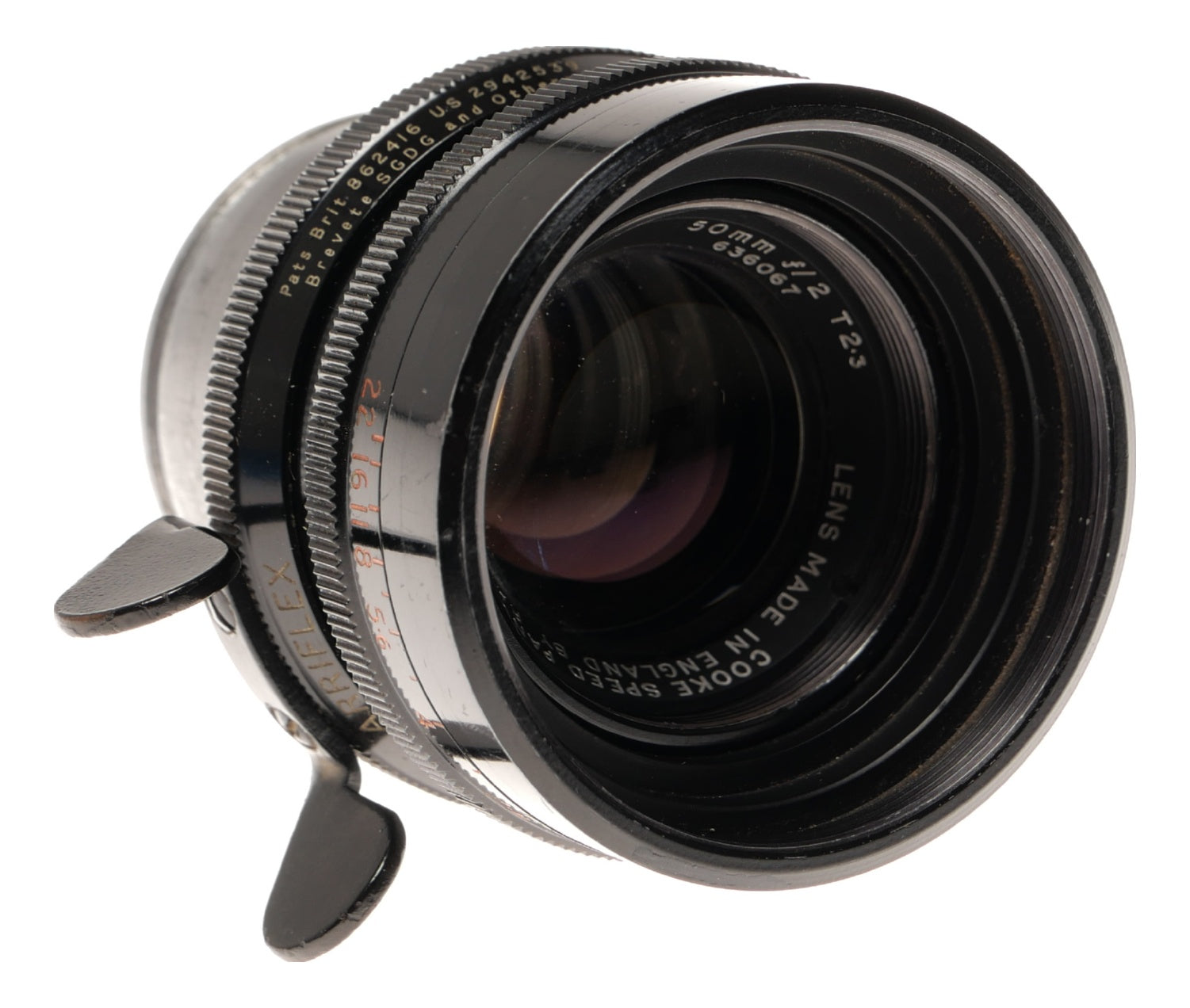 Taylor Hobson Cooke Speed Panchro 50mm f/2 Cine Lens - View 13