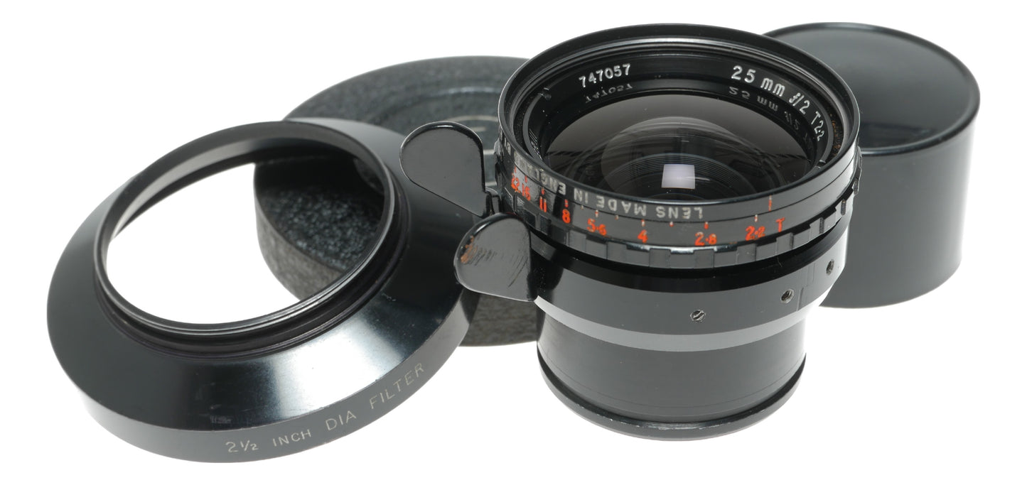 Cooke Speed Panchro 25mm f/2 T2.2 Ser III vintage lens wide