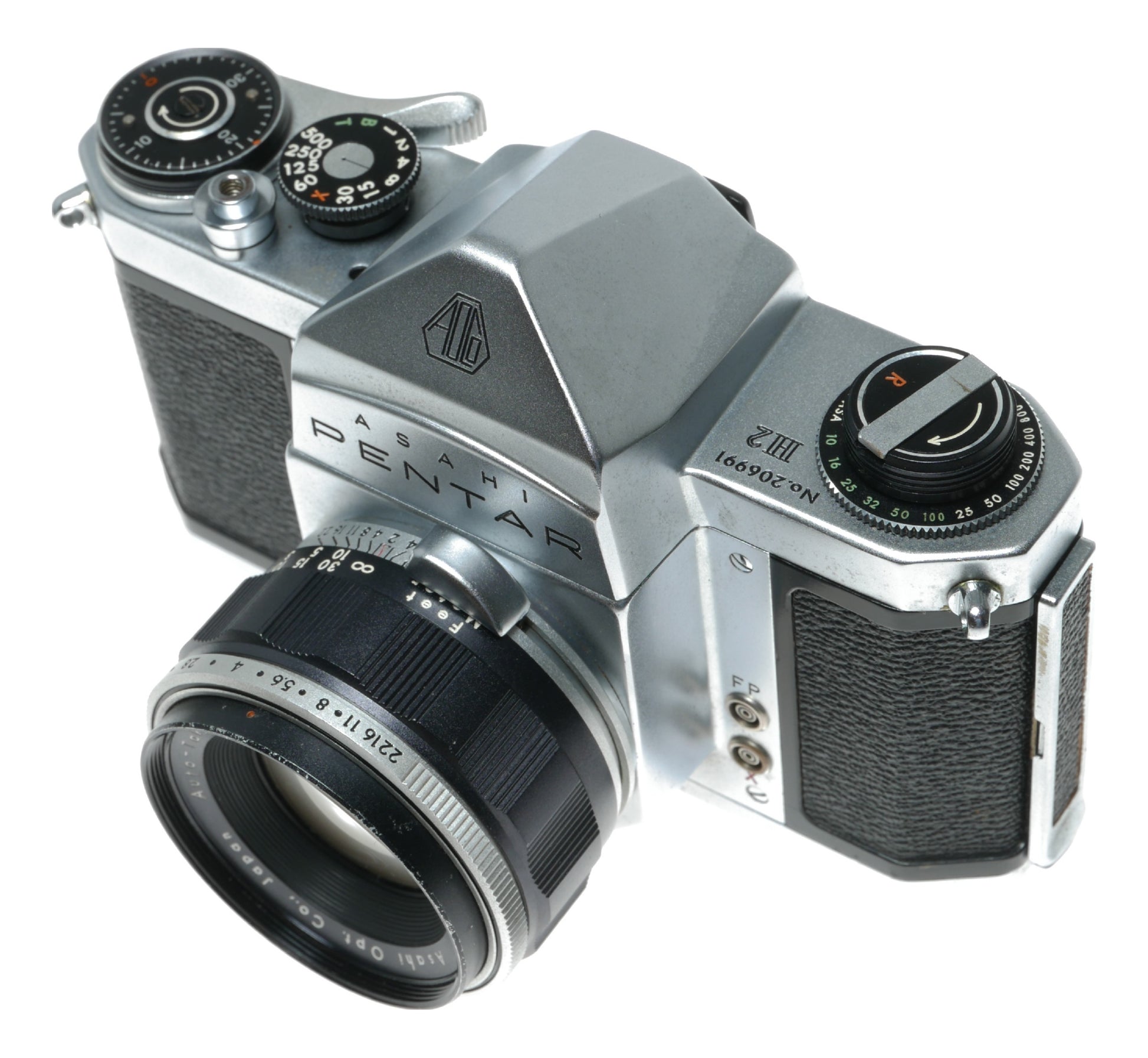 PENTAR HII H2 SLR rare 35mm film camera 2/55mm NOT PentaX