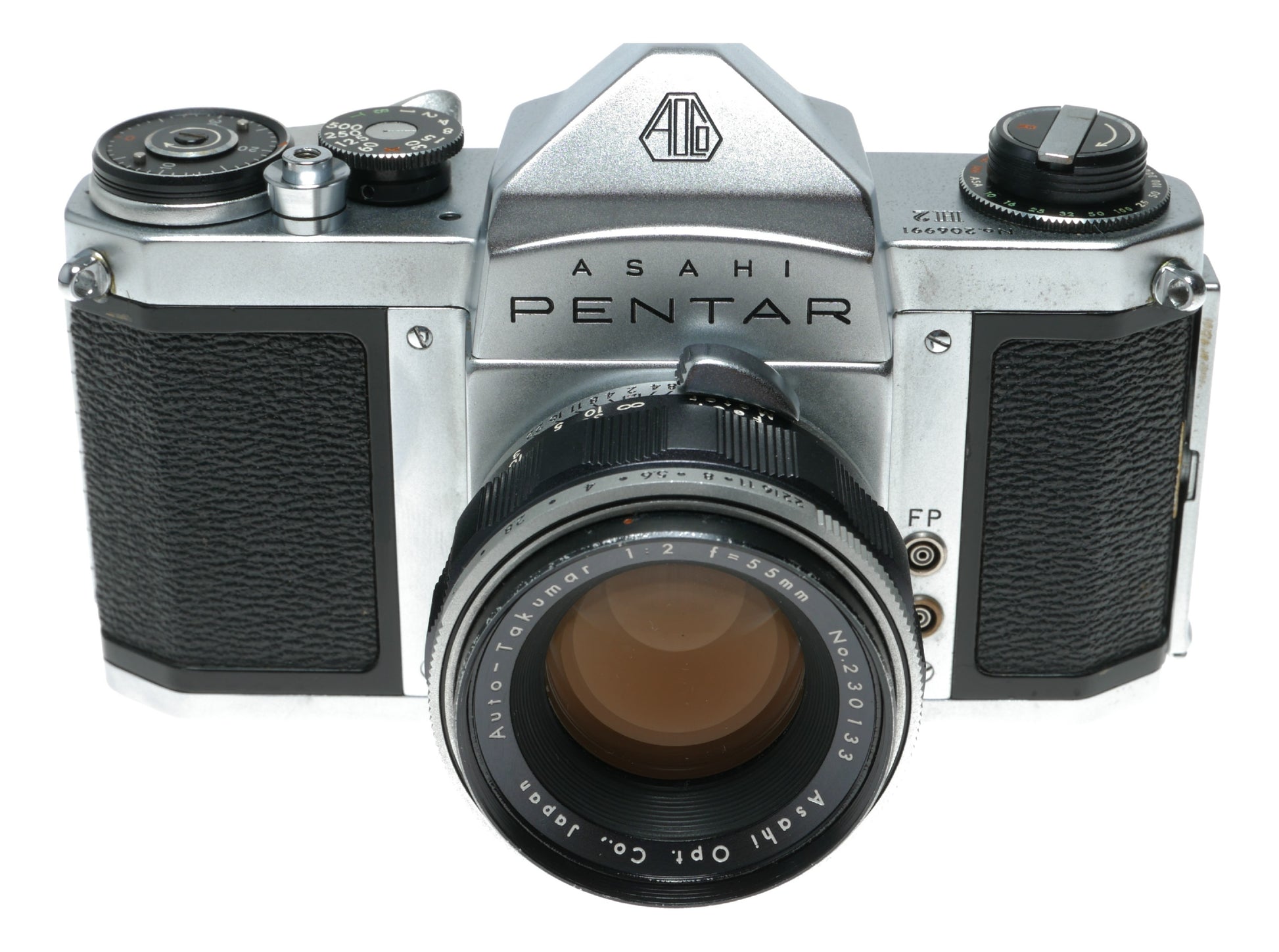 PENTAR HII H2 SLR rare 35mm film camera 2/55mm NOT PentaX