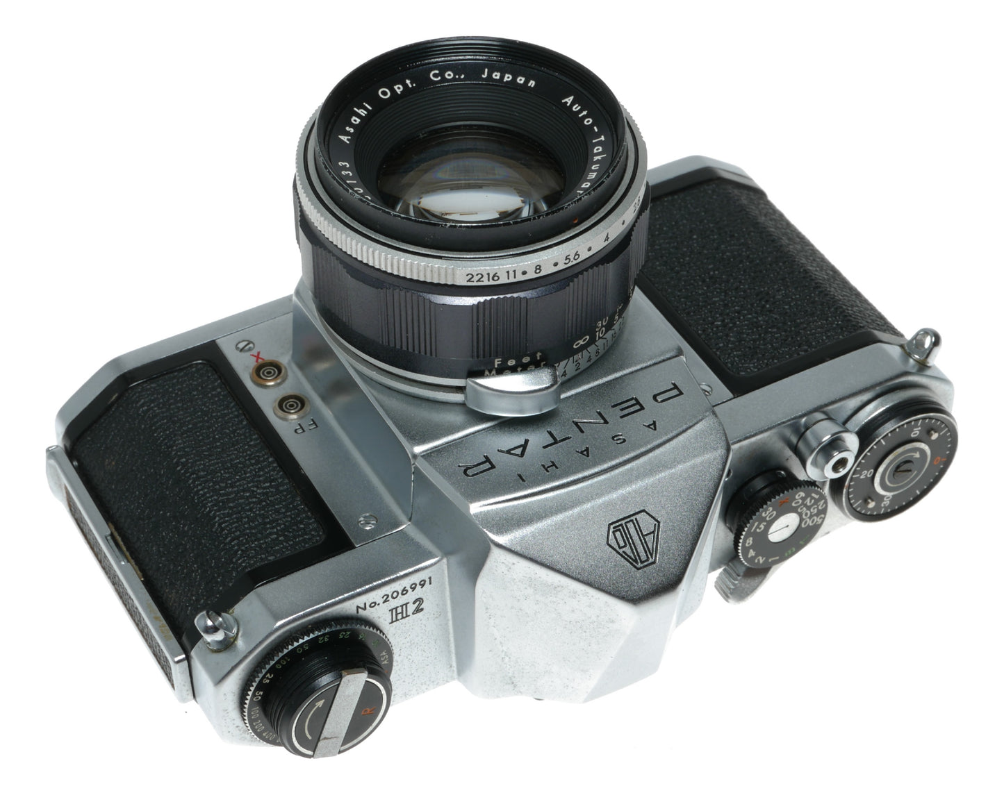 PENTAR HII H2 SLR rare 35mm film camera 2/55mm NOT PentaX