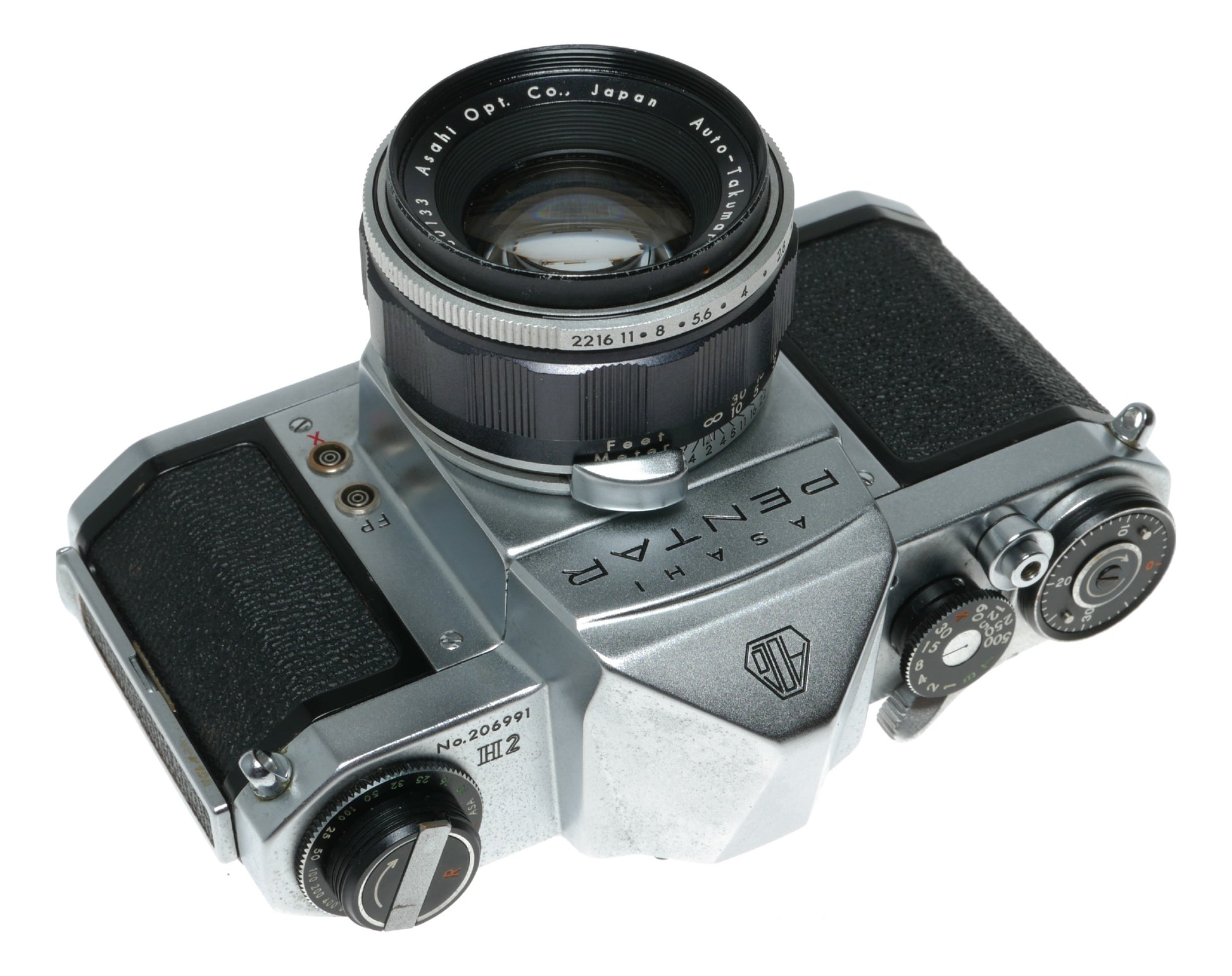 PENTAR HII H2 SLR rare 35mm film camera 2/55mm NOT PentaX