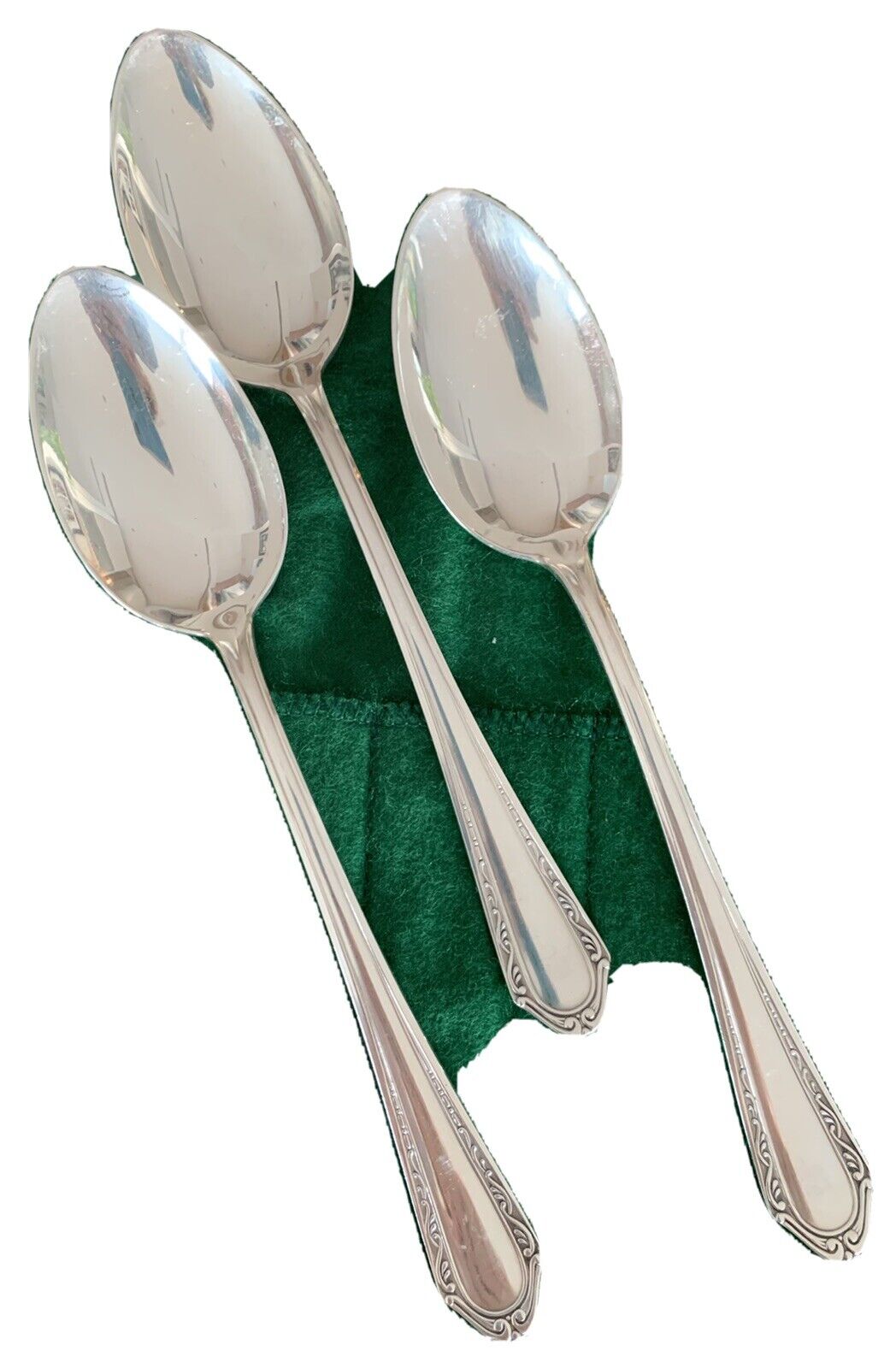 Henckels Zwilling German Silver Plated 90 Vintage Dinner Spoons - View 3
