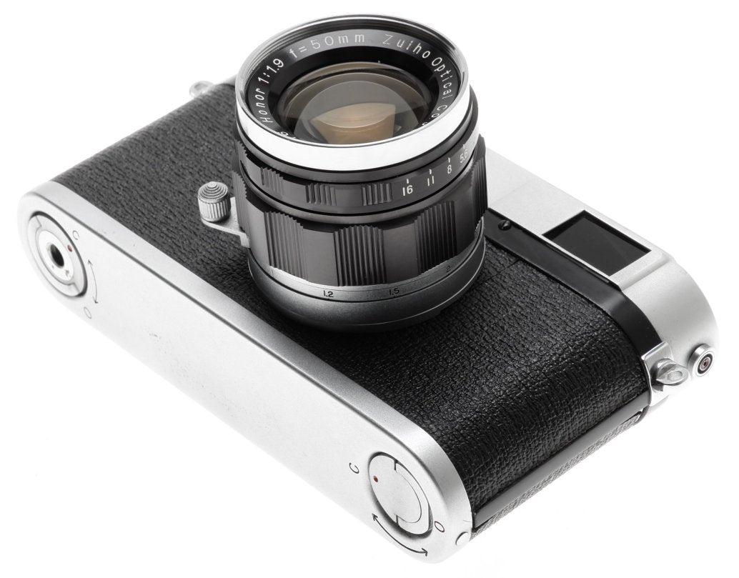 HONOR SL RANGE FINDER LEICA COPY CAMERA ZUIHO 1:1.9 f=50mm LENS ULTRA RARE MINT-