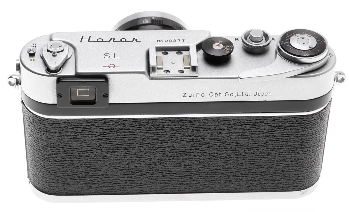 HONOR SL RANGE FINDER LEICA COPY CAMERA ZUIHO 1:1.9 f=50mm LENS ULTRA RARE MINT-