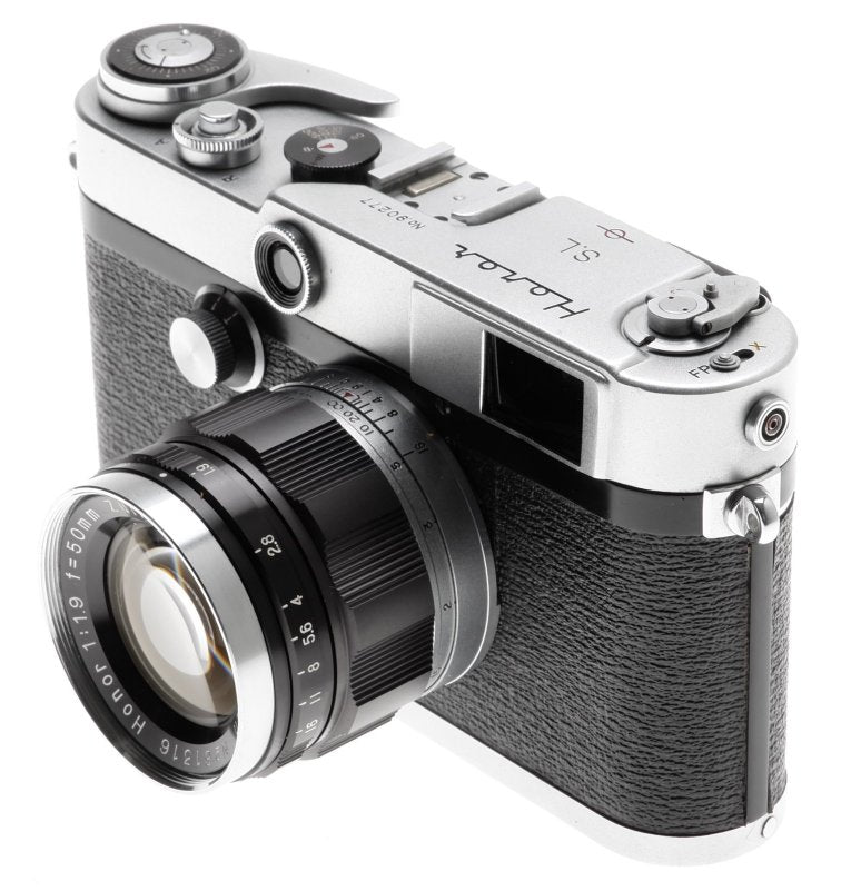 HONOR SL RANGE FINDER LEICA COPY CAMERA ZUIHO 1:1.9 f=50mm LENS ULTRA RARE MINT-