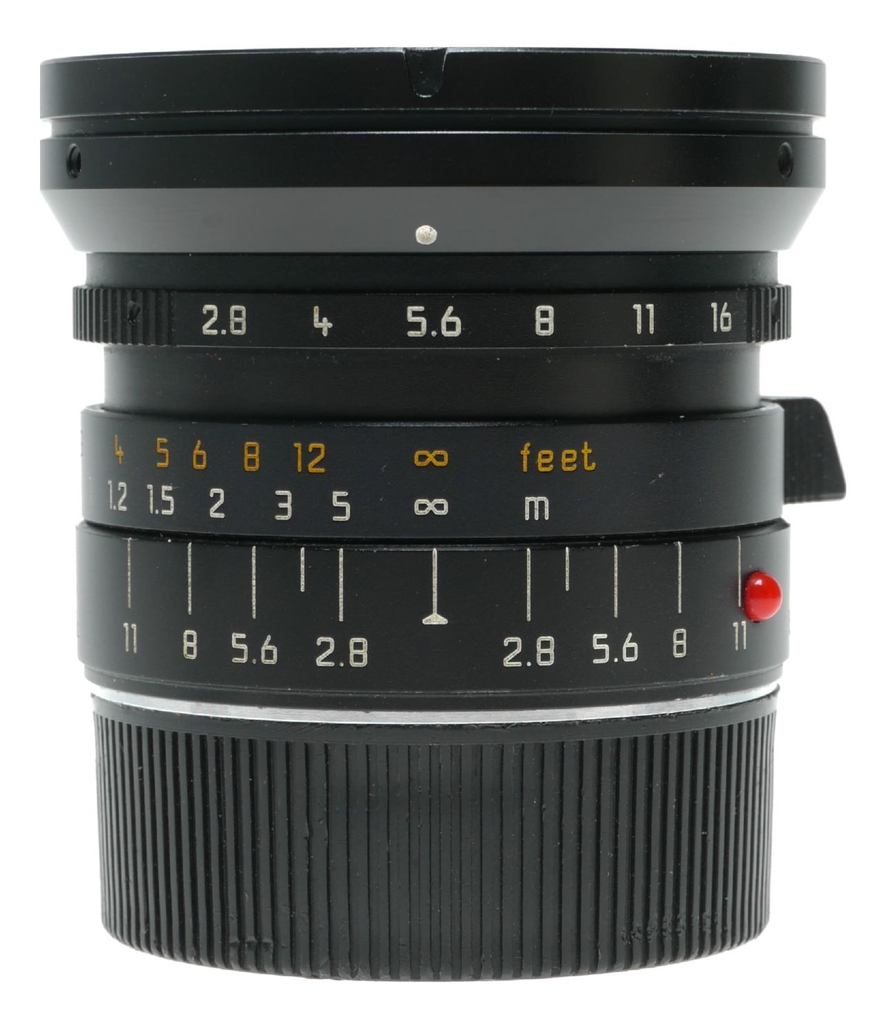 Leica Elmarit-M 1:2.8/21 mm ASPH. 11135 E55 boxed 6-bit hood caps