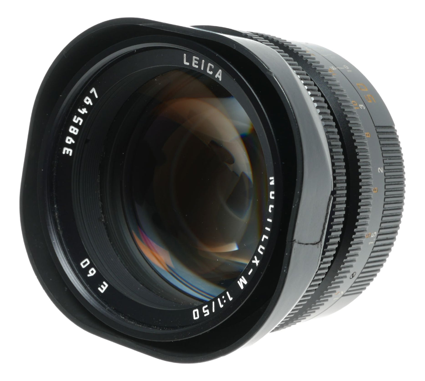 Leica Noctilux 1:1/50 mm 6 bit encoded Boxed Last edition f/1 lens 11822