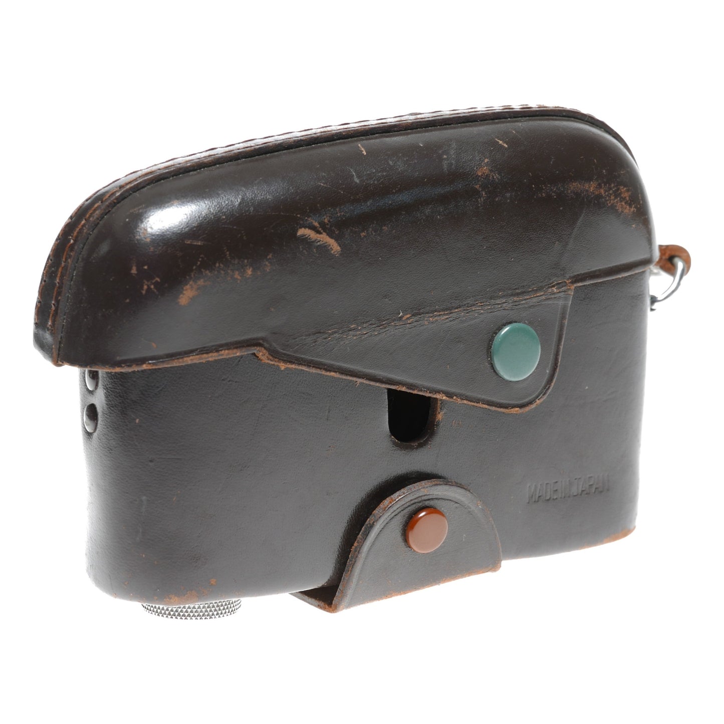 Minolta rangefinder vintage film camera antique leather case with strap