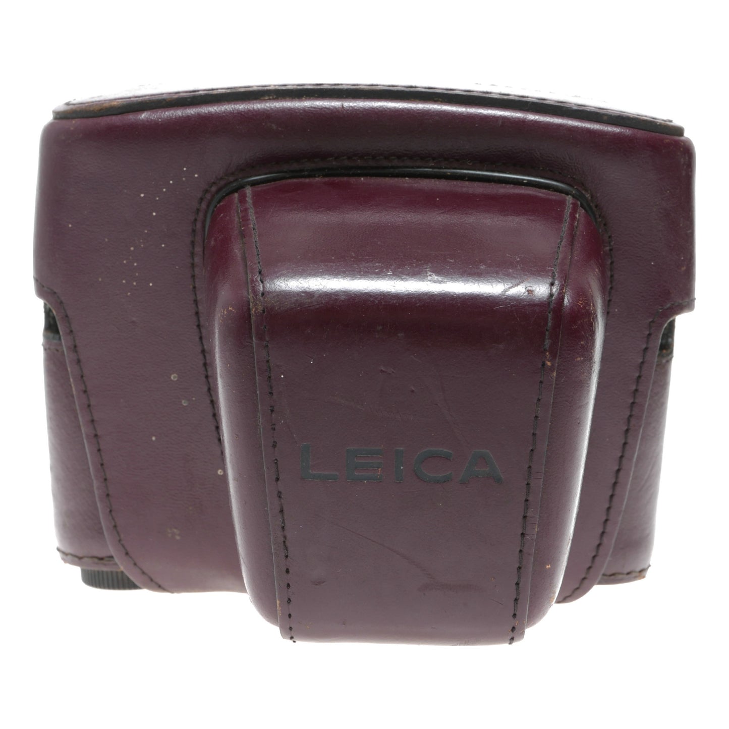 Leica SLR burgundy vintage film camera antique ever ready leather case