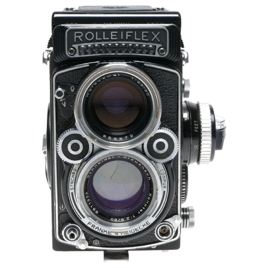 Rolleiflex 2.8F Model K7F TLR Film Camera Xenotar 1:2.8/80 nr.2405039