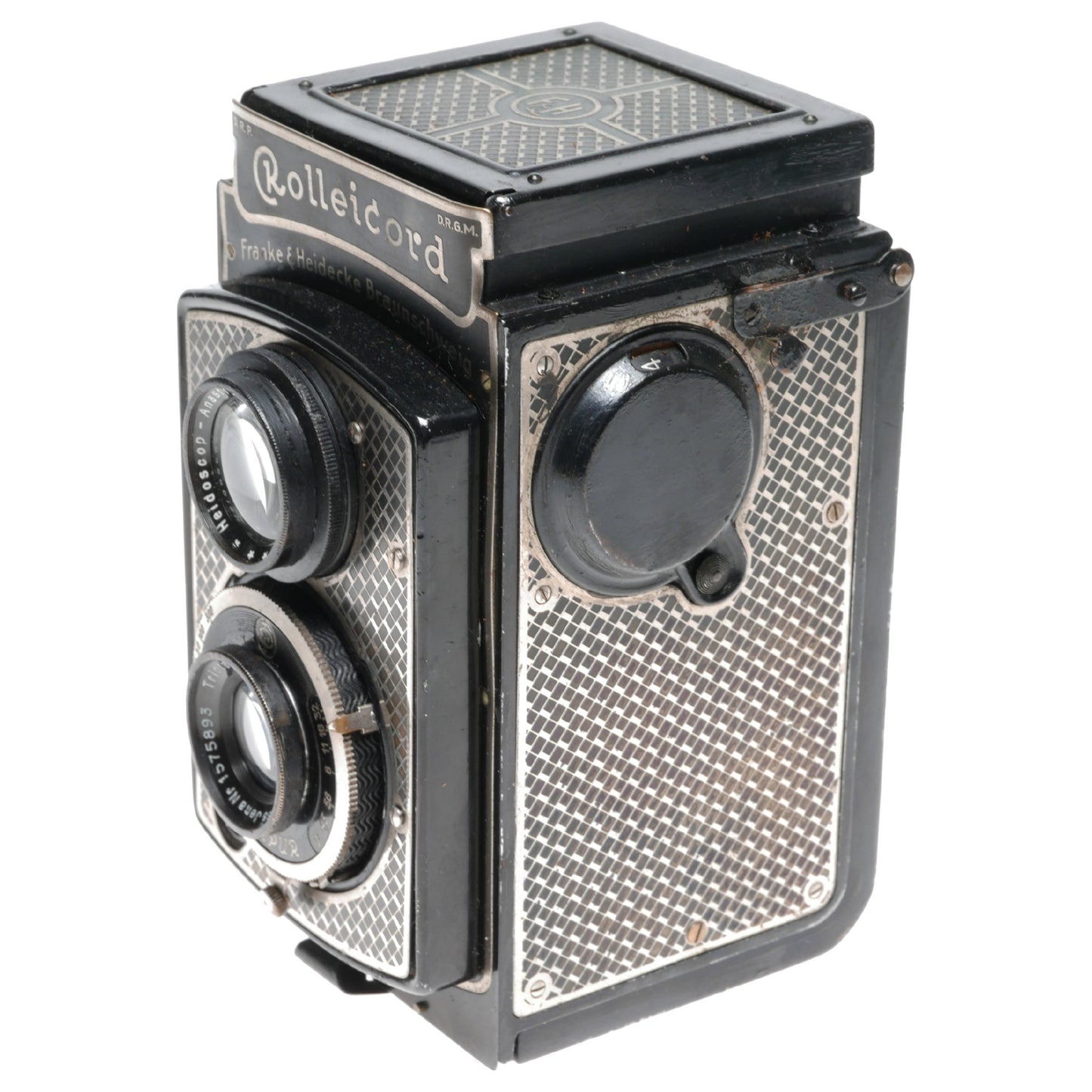 Rolleicord I Type 1 6x6 Art Deco Nickel Plated Highly Collectible