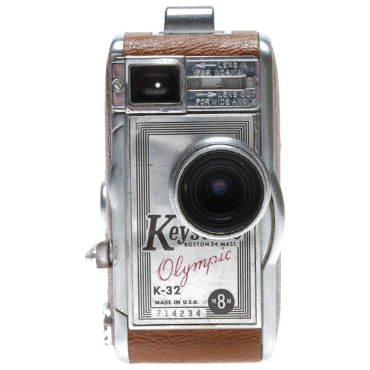 Keystone Olympic K-32 8mm Cine Movie Camera Elgeet f:2.5