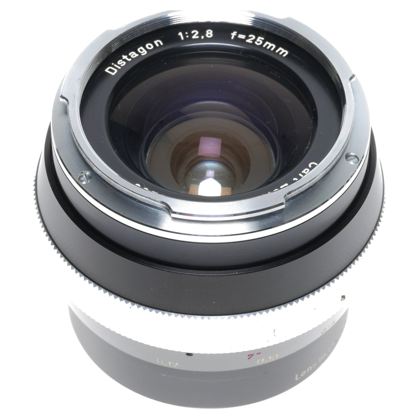 Carl Zeiss Distagon 1:2.8 f=25mm Contarex Camera Lens Hood Filters