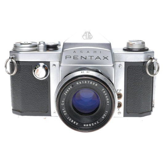 Asahi Pentax K Original Nr.138973 SLR 35mm chrome Film Camera