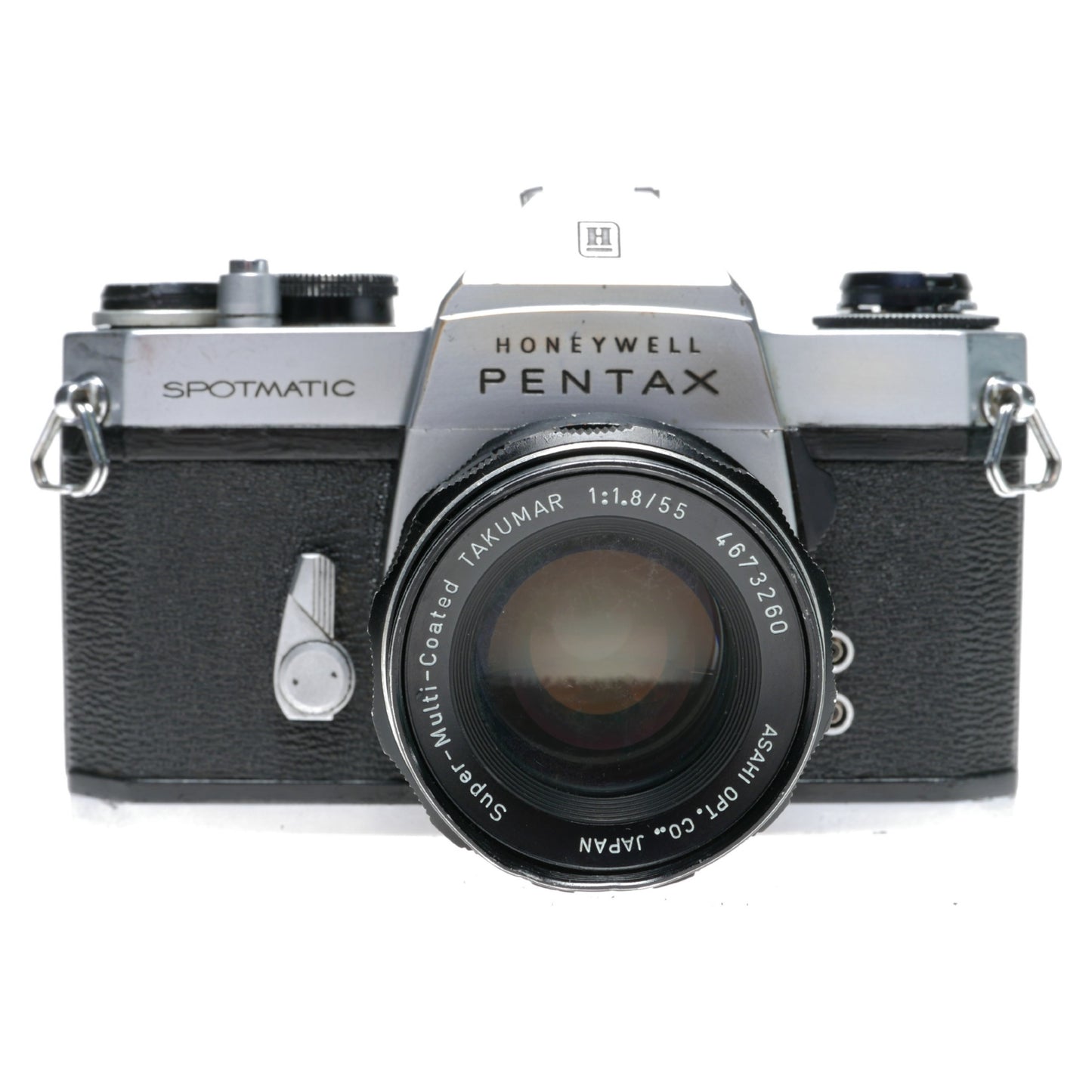 Honeywell Pentax Spotmatic SPII 35mm SLR Camera 1.8/55 Lens