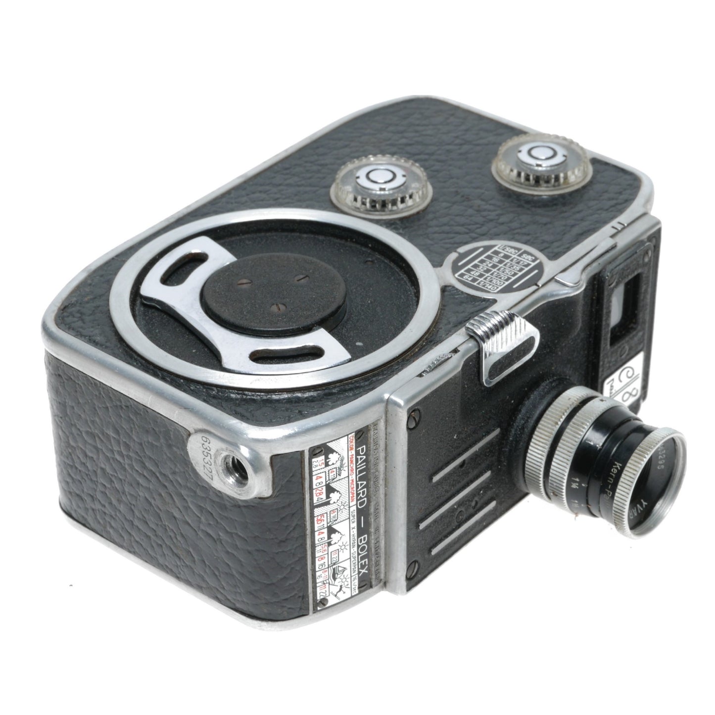 Bolex Paillard C8 Cine Movie Camera Yvar 2.5/12.5mm