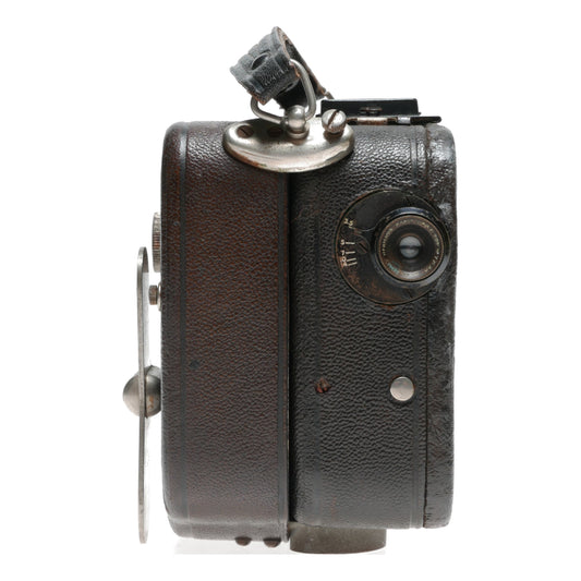 Pathe Frere Baby Cine Camera with Motor Hermagis Paris 1:3.5 F=20mm