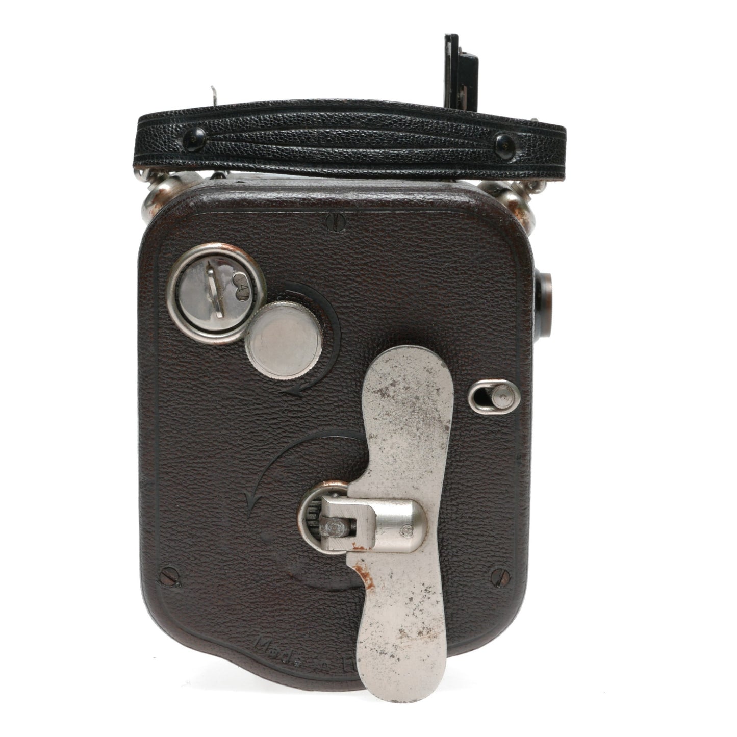 Pathe Frere Baby Cine Camera with Motor Hermagis Paris 1:3.5 F=20mm