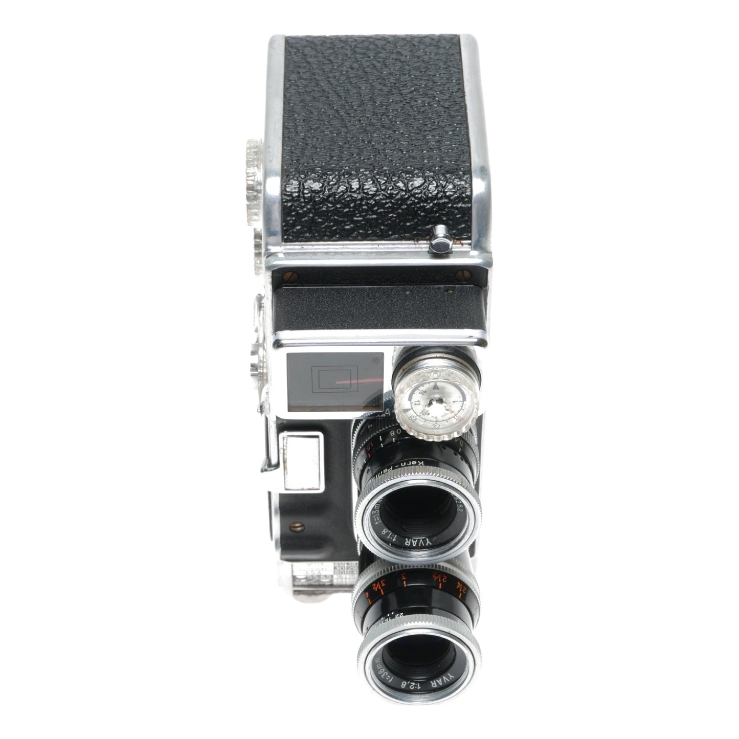 Bolex B8L Paillard 8mm Cine Movie Camera Yvar 2.8/36mm 1.8/13mm