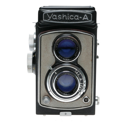 Yashica A 6x6 TLR 120 Roll Film Camera Yashikor 1:3.5 f=80mm