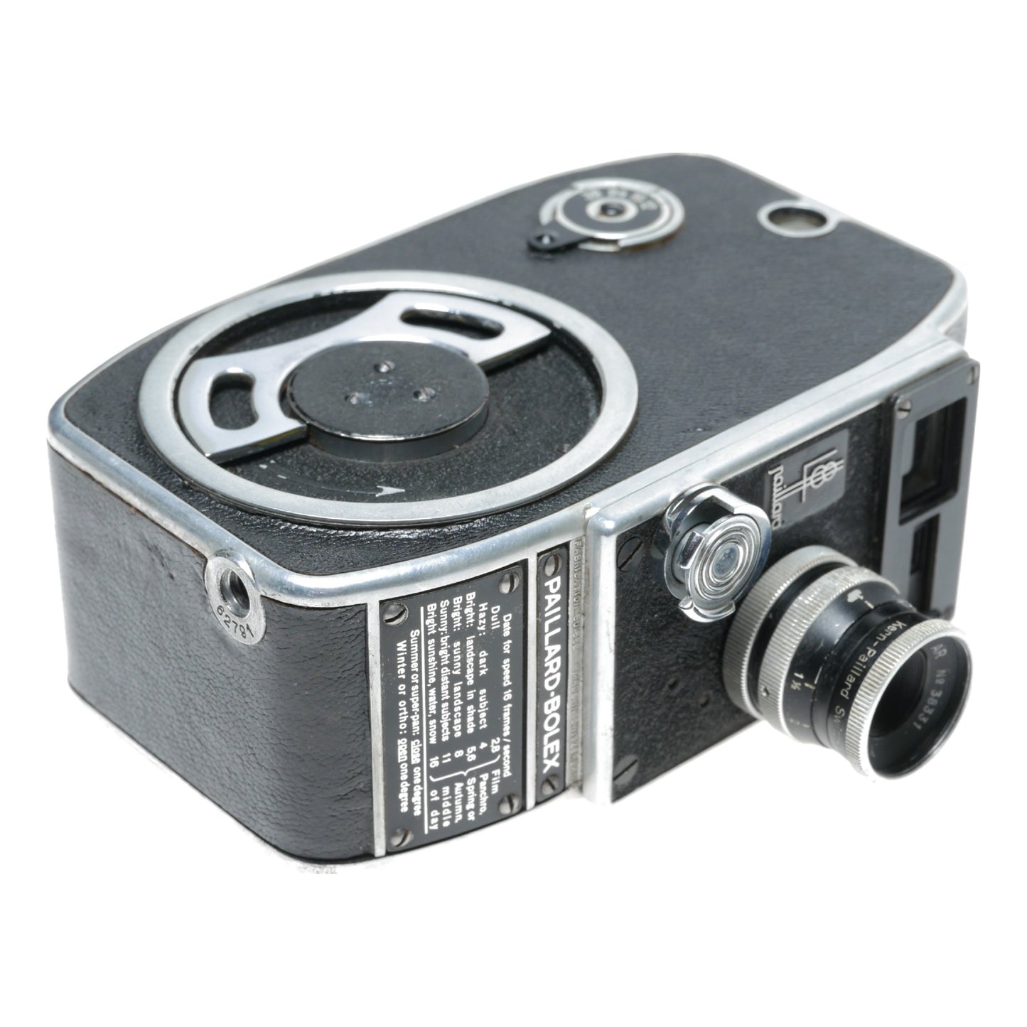 Bolex Paillard L8 Cine Movie Camera Yvar 1:2.8 F=12.5mm