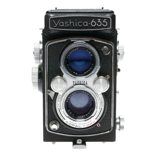 Yashica 635 Dual Format 120 35mm TLR Camera 1:3.5 F=80mm