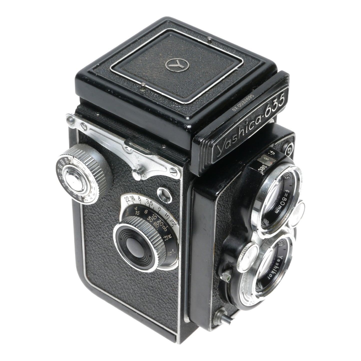 Yashica 635 Dual Format 120 35mm TLR Camera 1:3.5 F=80mm