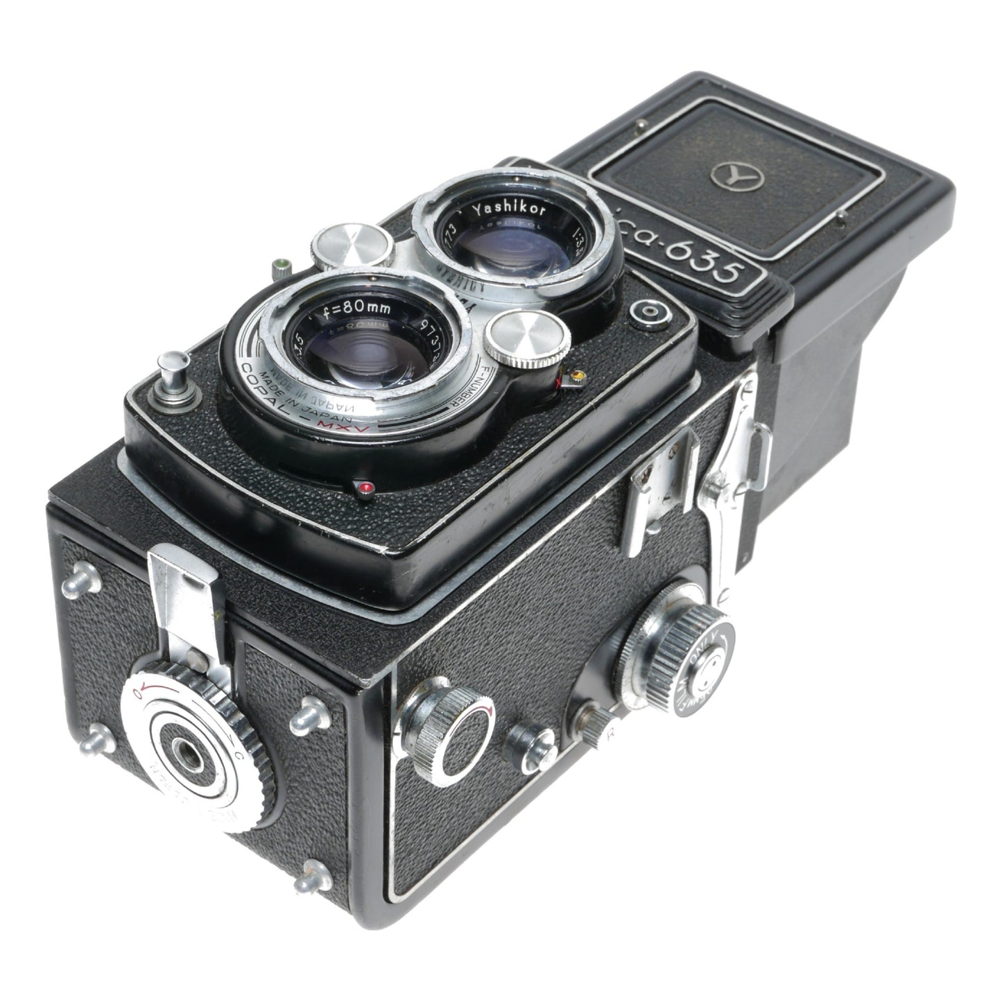 Yashica 635 Dual Format 120 35mm TLR Camera 1:3.5 F=80mm