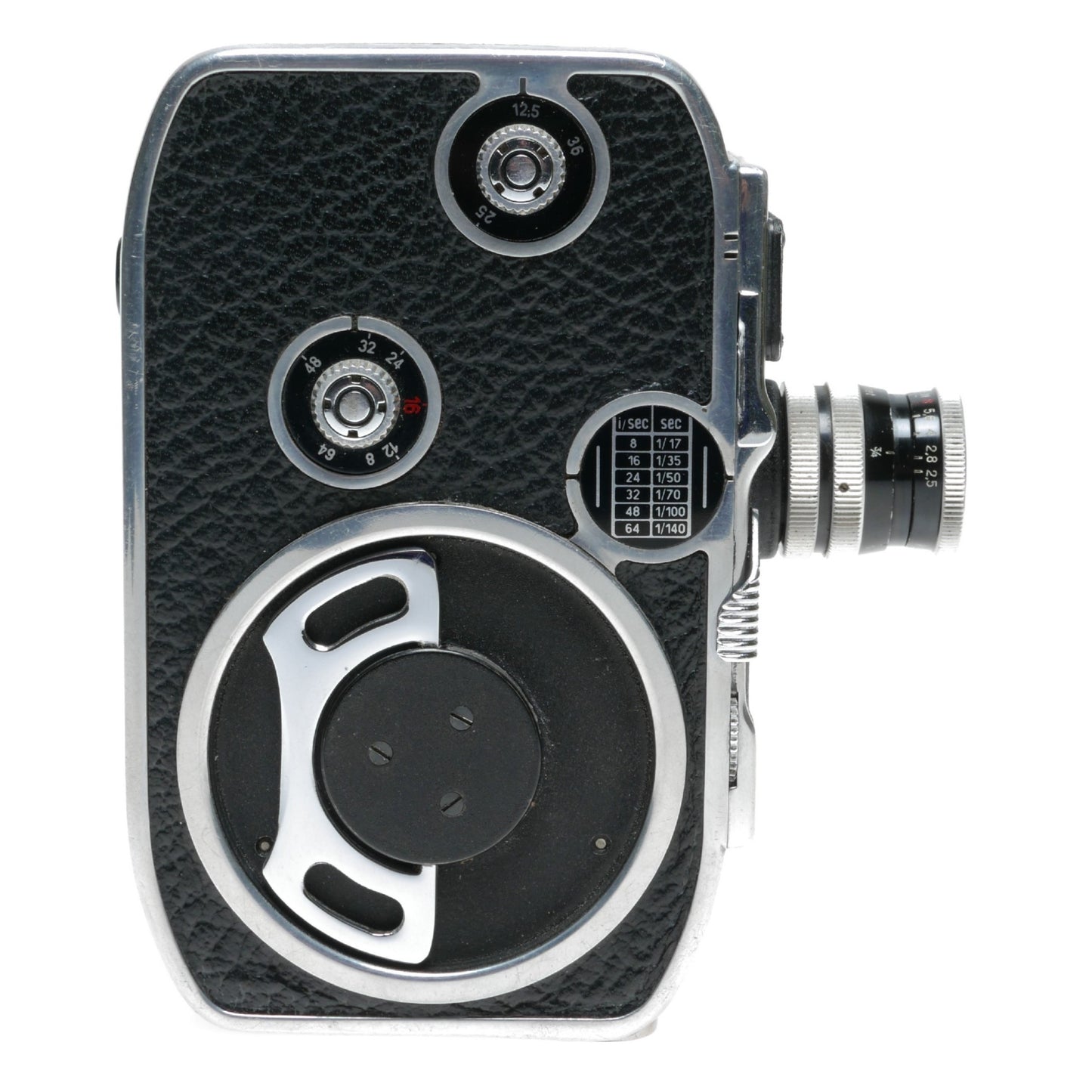 Bolex Paillard C8 Cine Movie Camera Yvar 1:2.5 f=12.5mm