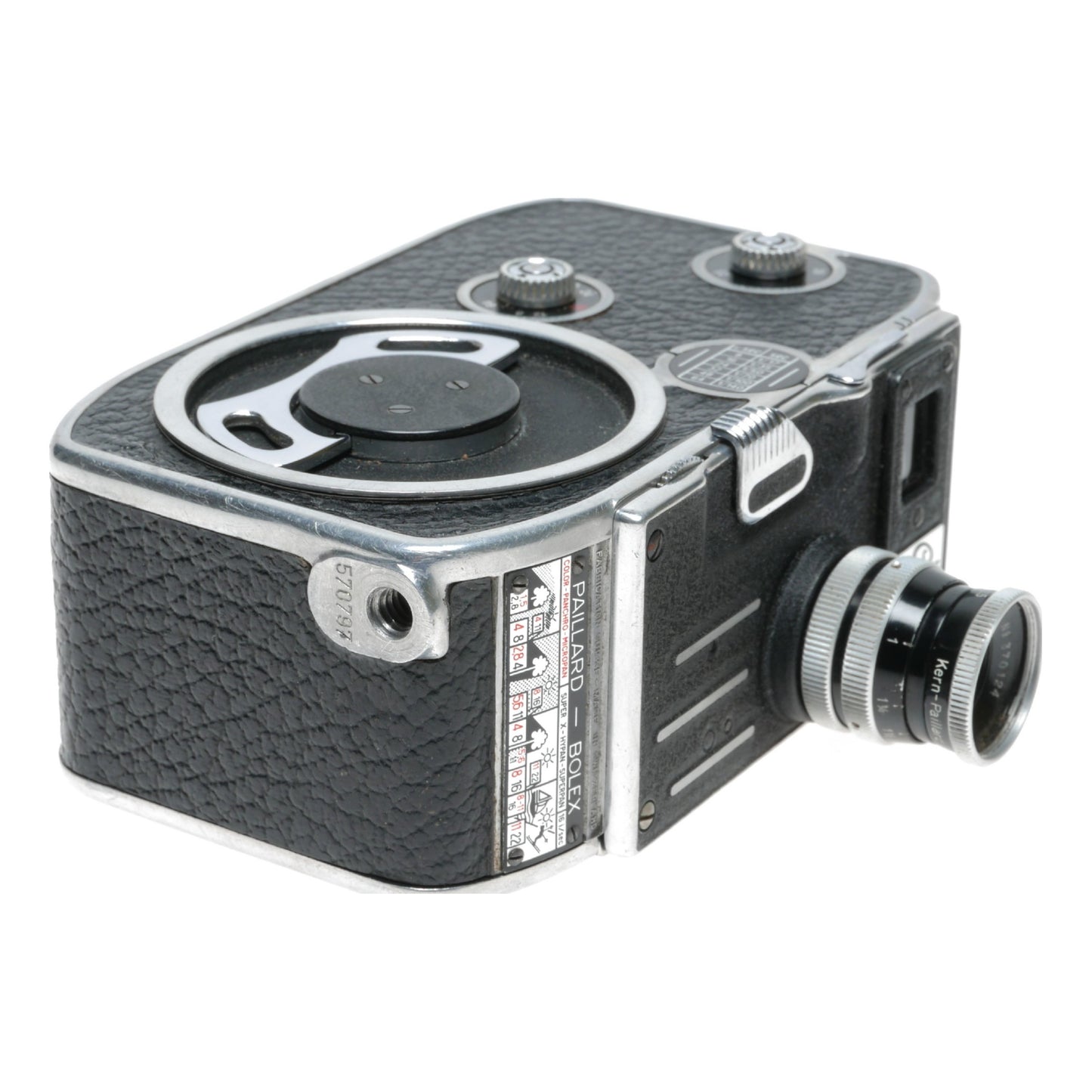 Bolex Paillard C8 Cine Movie Camera Yvar 1:2.5 f=12.5mm