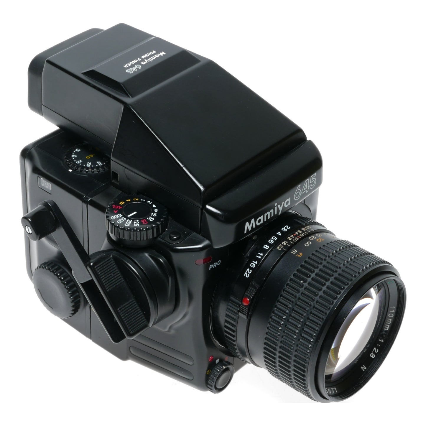 Mamiya 645 Pro Medium Format Film Camera Sekor C 110mm 1:2.8 N