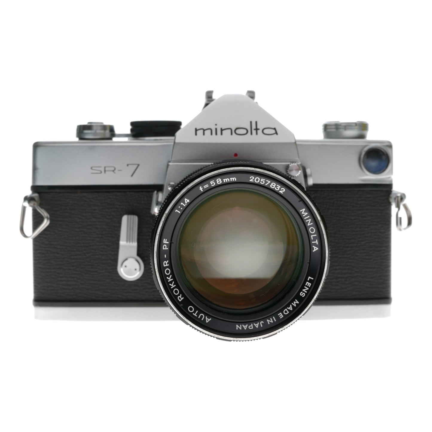 Minolta SR-7 35mm Film SLR Camera Auto-Rokkor PF 1.4/58mm